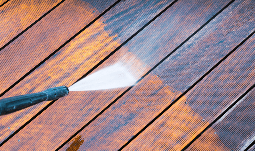 DECK PRESSURE WASHING